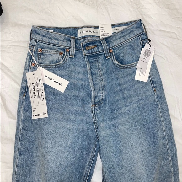 Denim Forum Arlo High Rise Straight size 25 - Picture 2 of 2